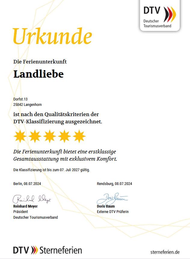 Landgut Ferienwohnung Landliebe (OG)